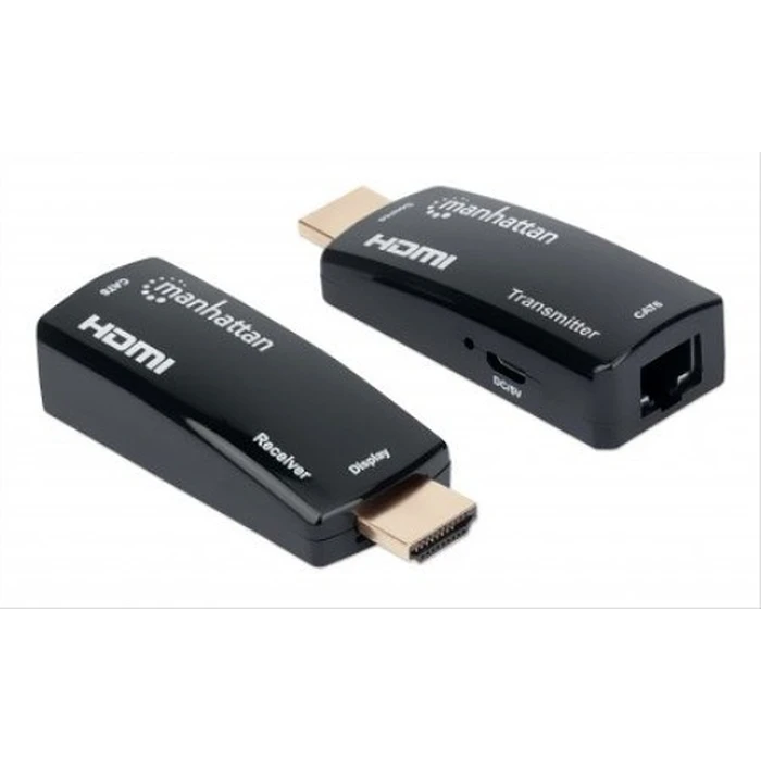 Αντάπτορας HDMI Manhattan compact 1080p over Ethernet Kit