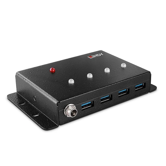 USB Hub Lindy 4 Port USB 3.0 Metall