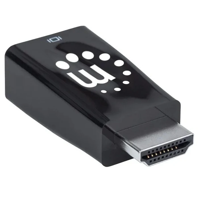 Αντάπτορας HDMI Manhattan to VGA-microphone optional MikroUSB power port