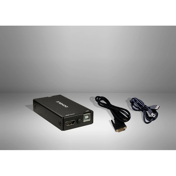 KVM Switch Inter-Tech KVM Dongle KT-150H, RJ45 to HDMI