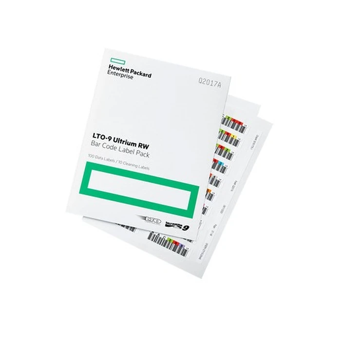 Μέσο Αποθήκευσης HPE LTO9 Ultrium Barcode Label (100+10) Q2017A