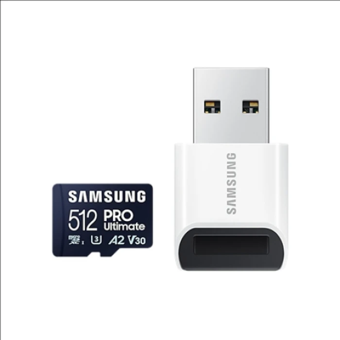 Κάρτα Μνήμης microSD 512GB Samsung SDXC PRO Ulti.(Class10) Read