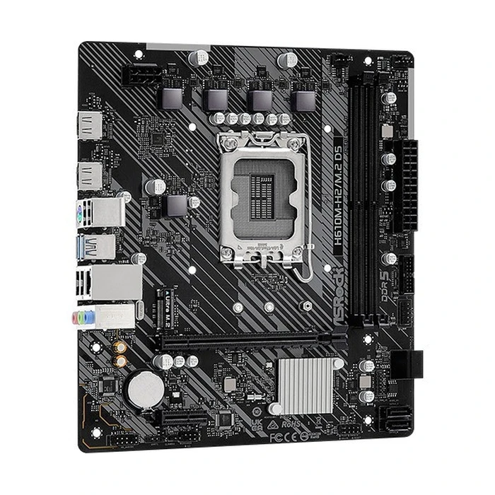 Motherboard ASRock H610M-H2/M.2 D5 1700 mATX DDR5