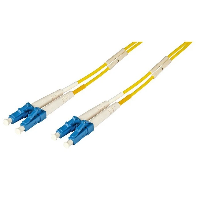 Καλώδιο Οπτικής Ίνας EFB Duplex Jumper LC-LC 9/125, OS2, LSZH, Yellow, 2.0mm, 15m
