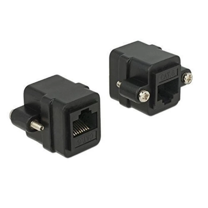 Αντάπτορας Δικτύου Delock RJ45 -> RJ45 F/F Cat6 unshielded E