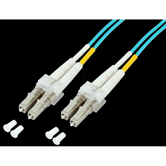 Καλώδιο Οπτικής Ίνας EFB Duplex Jumper LC-LC 50/125,OM3,LSZH,aqua,2.0mm,2m