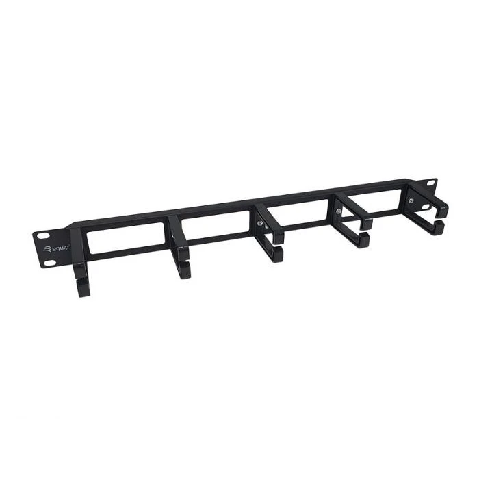 Αξεσουάρ για Καμπίνες Δικτύου Equip 19" cablemanagement Panel Black