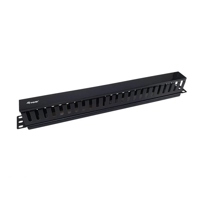 Αξεσουάρ για Καμπίνες Δικτύου Equip 19" cablemanagement Panel Black