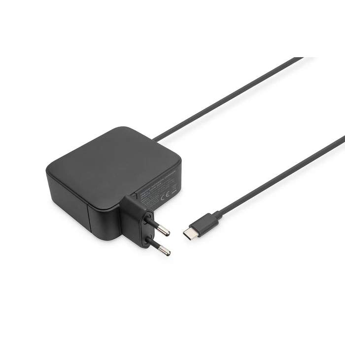 Φορτιστής Laptop 100W Digitus USB-C, GaN Black