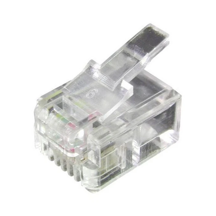 Βύσμα Δικτύου Equip ModularWestern 6P6C RJ12 100 pieces