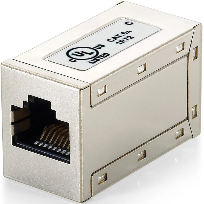 Αντάπτορας Δικτύου Equip connector Cat6A RJ45b 1:1 voll shielded polybag