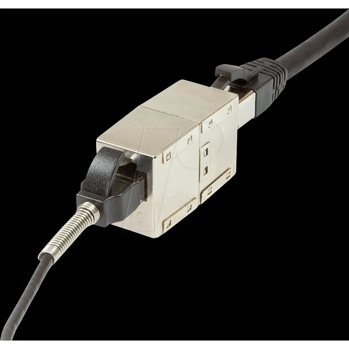 Αντάπτορας Δικτύου Logilink connector 1:1 Cat.6 STP, 2xRJ45 Metalgeh.