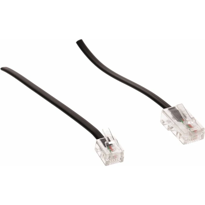 Καλώδιο Δικτύου Schwaiger Modem RJ11 6P2C -> RJ45 8P2C 3m Black