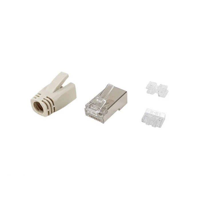 Αντάπτορας Δικτύου Equip Steckconnector Cat6A RJ45 100er Set UTP unshielded