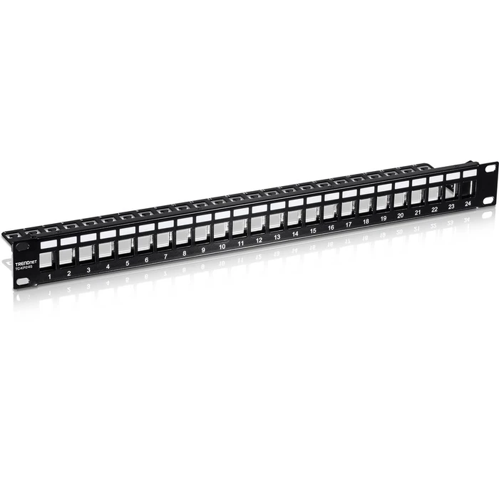 Patch Panel Trendnet 24 port Cat6 shielded 1U 19" rackmount