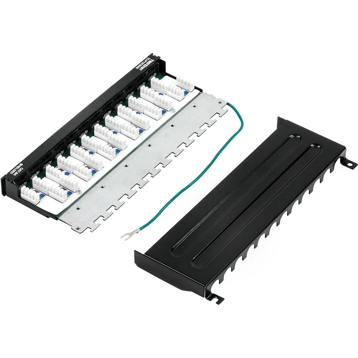 Patch Panel Trendnet 12-Port Cat6a shielded (10" wide)