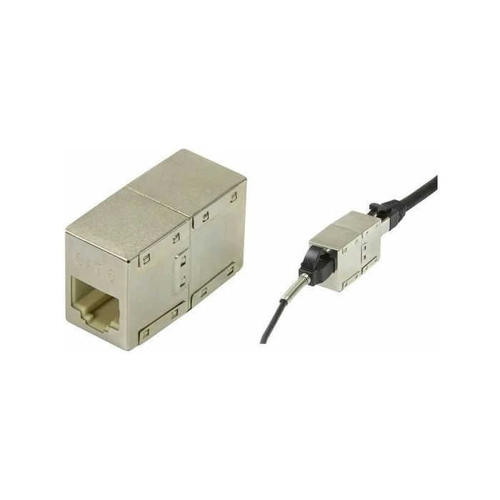 Αντάπτορας Δικτύου Logilink connector 1:1 Cat.6 STP, 2xRJ45 Metalgeh.