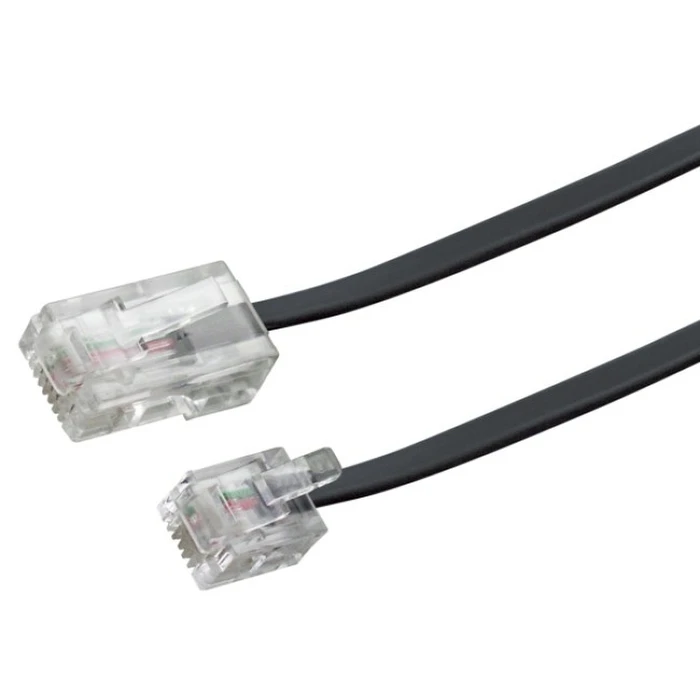 Καλώδιο Δικτύου Schwaiger Modem RJ11 6P2C -> RJ45 8P2C 3m Black