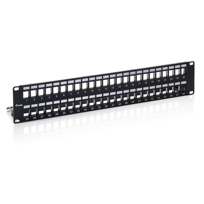 Patch Panel Equip 19" Keystone Cat6 48x RJ45 1HE