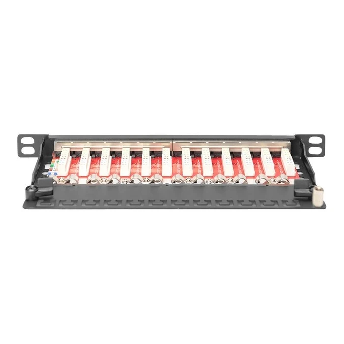 Patch Panel Digitus 1HE 25-Port Cat3 unshielded ISDN gray