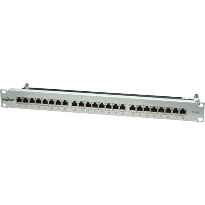 Patch Panel Intellinet 1HE 24-Port Cat6 FTP gray