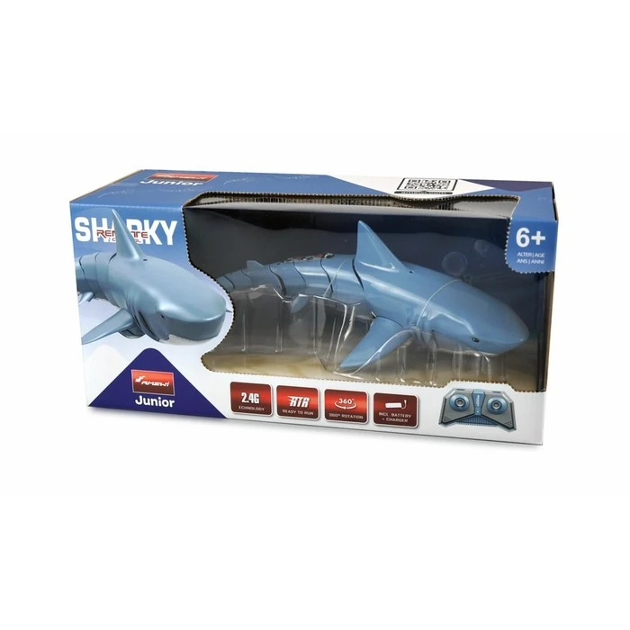 Φιγούρα Amewi RC Spielwaren Sharky blaue Hai Li-Po battery 300mAh/6+