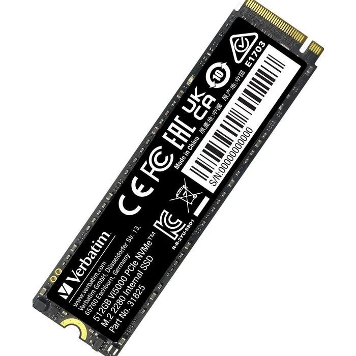 Σκληρός Δίσκος M.2 SSD 512GB Verbatim Vi5000 PCIe NVMe