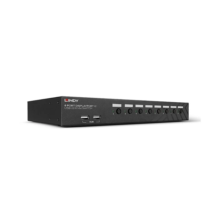 KVM Switch Lindy 8 Port DisplayPort 1.2 & USB 2.0 KVM Switch