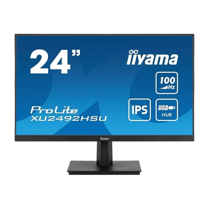 Monitor 23,8" Iiyama 60.5cm XU2492HSU-B6 16:9 HDMI+DP+4xUSB IPS