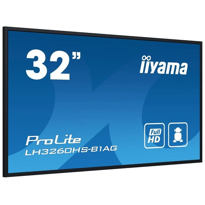 Public Display 31,5" Iiyama 80.0cm LH3260HS-B1AG 16:9 3xHDMI+2xUSB Spk B
