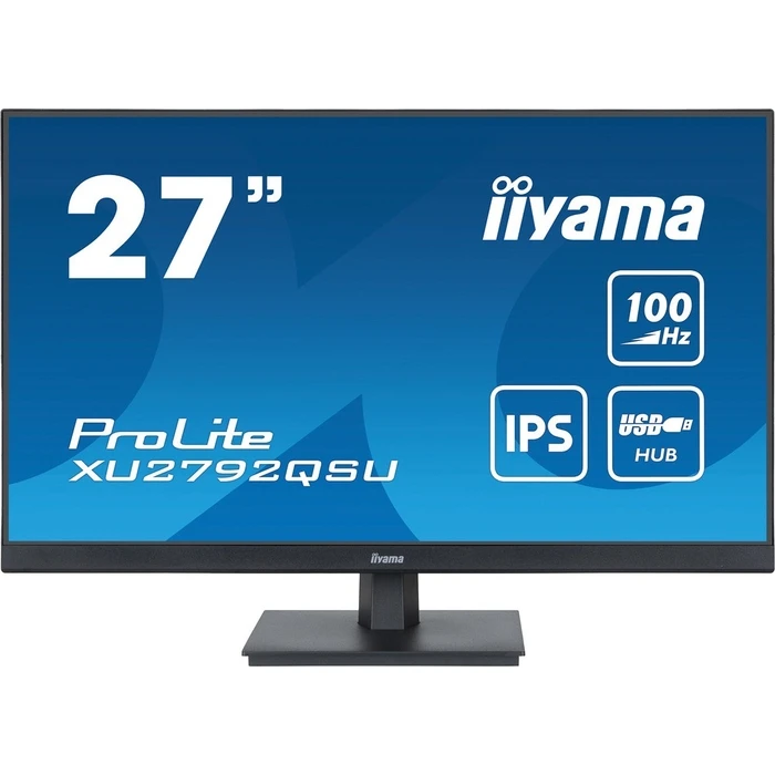 Monitor 27" Iiyama 68.5cm XU2792QSU-B6 16:9 HDMI+DP+4xUSB IPS