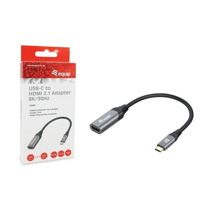 Αντάπτορας USB Equip USB-C -> HDMI 2.1 8K60Hz 0.15m gr