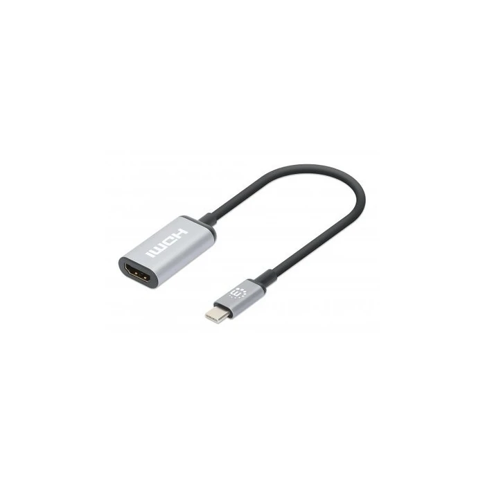 Αντάπτορας USB Manhattan 4K@60Hz USB 3.2 Typ C to HDMI-15cm cable