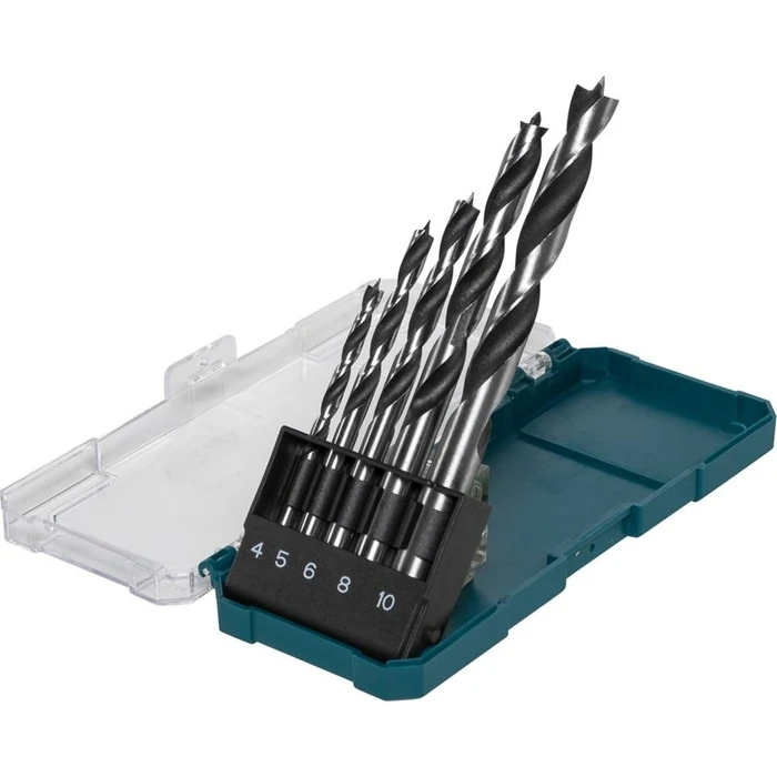 Τρυπάνια Makita D-72861 Wood Drill Set 4-10mm