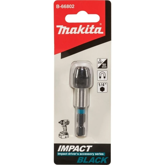 Αντάπτορας Τρυπανιών Makita B-66802 Bit Holder 1/4 60mm