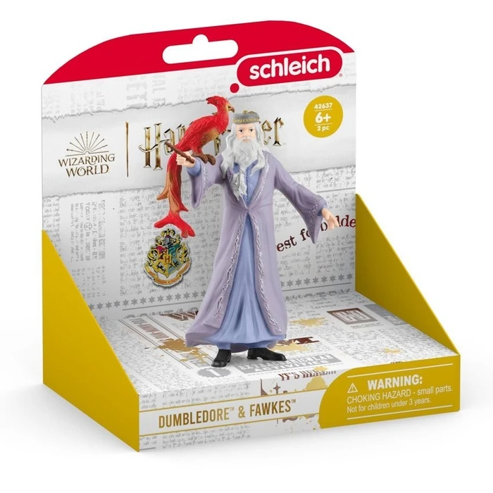 Μινιατούρα Schleich Wizarding World Dumbledore & Fawkes 42637