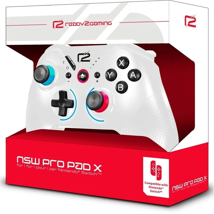 Gamepad Ready2gaming Nintendo Switch Pro Pad X white