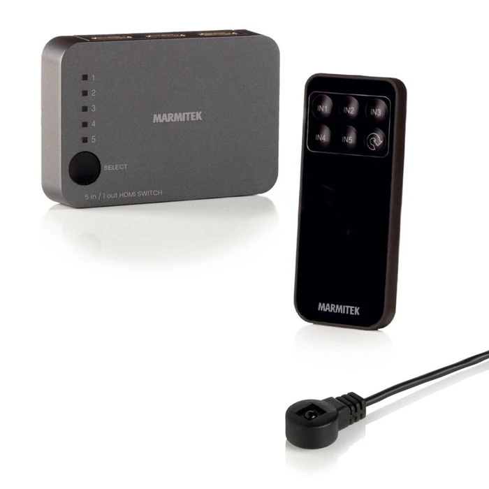 HDMI Switch Marmitek Connect 350 UHD 2.0 AutoSwitch 5 in/1 out 4K60