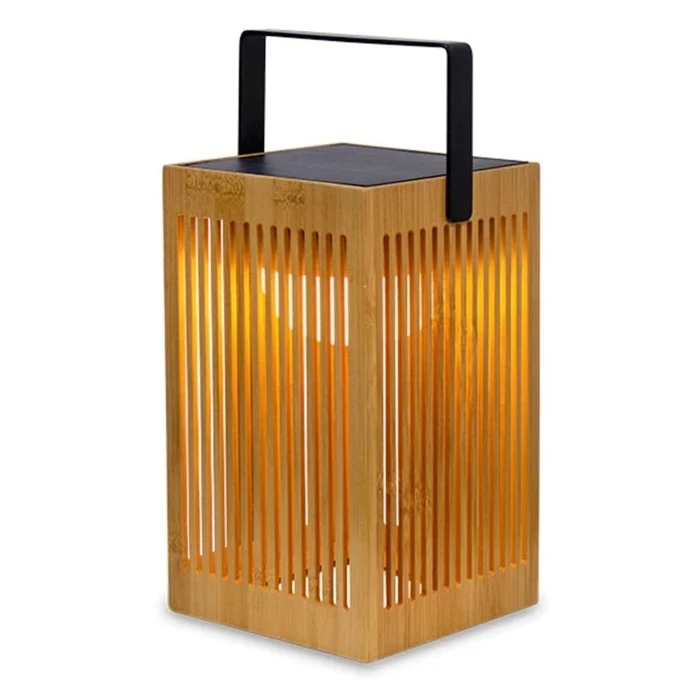Ηλιακό Φωτιστικό NewGarden Okinawa Recharge Lantern Bamboo