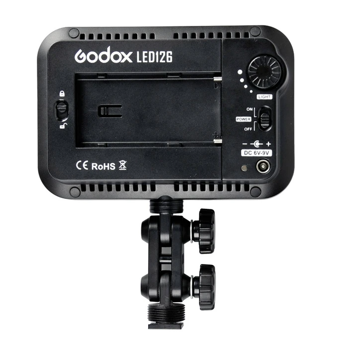 Godox LED126 Φωτιστικό Βίντεο 5500K 7.5W On-Camera LED