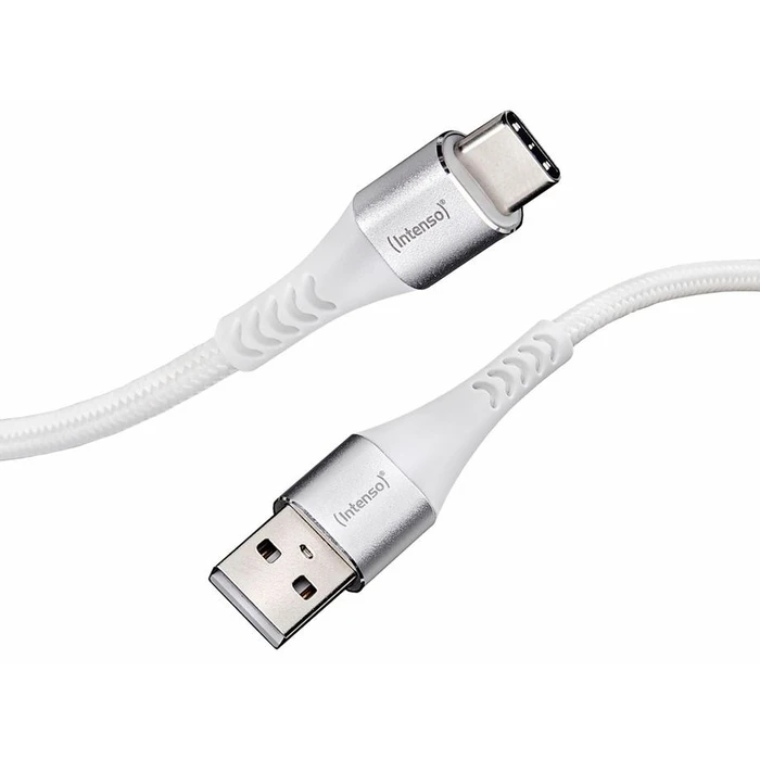 Καλώδιο USB Intenso A315C Nylon 1,5m white USB-A / USB-C 60W
