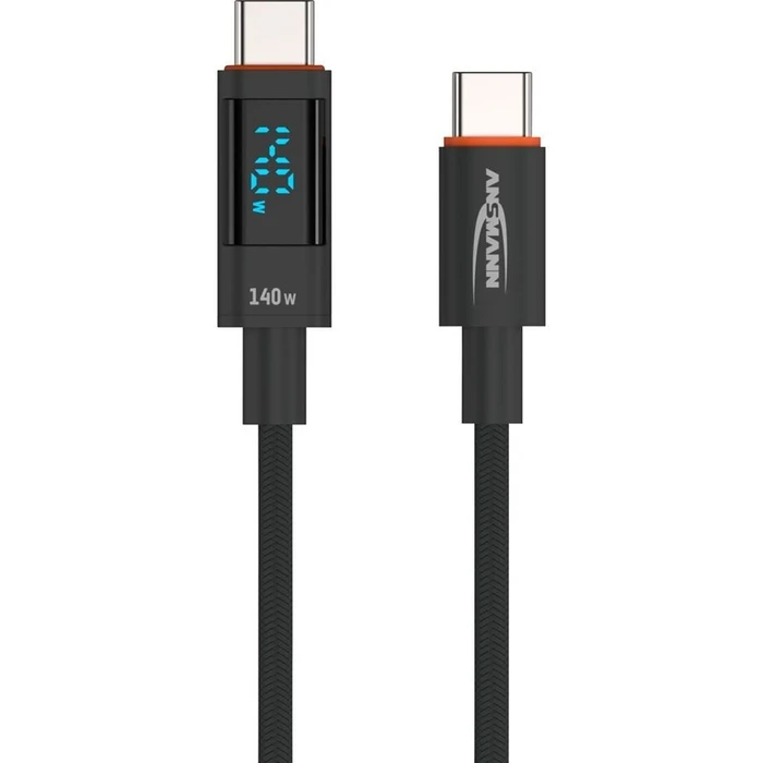 Καλώδιο USB Ansmann USB-C/USB-C 120cm > 140 Watt Power Del. 1700-0176