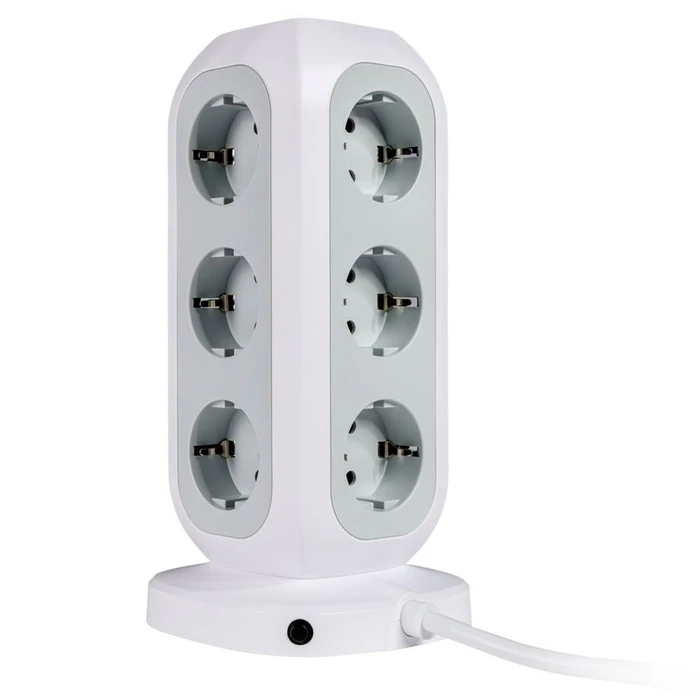 Πολύπριζο Verbatim EU Tower EUPT-01 11xAC / 2xUSB-A / 2xUSB-C 49547