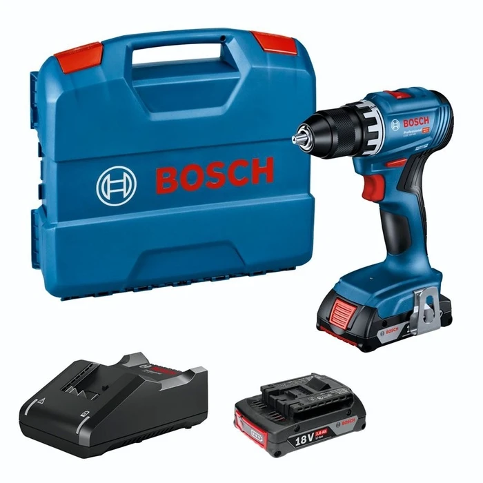 Ηλεκτρικό Κατσαβίδι Bosch GSR 18V-45 (2x2,0Ah, 82AC, L-Case