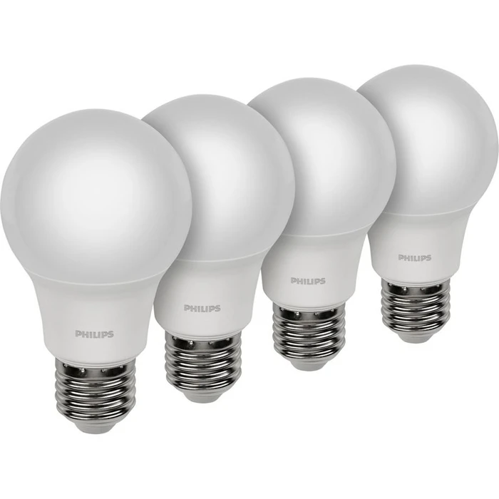 Λάμπα LED Philips E27 4-Pack 60W 4000K