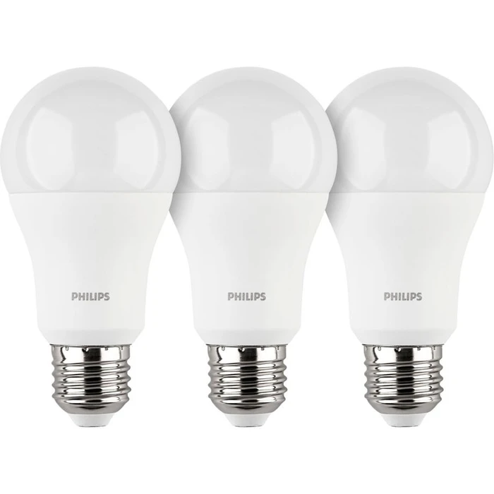 Λάμπα LED Philips E27 3-Pack 100W 2700K
