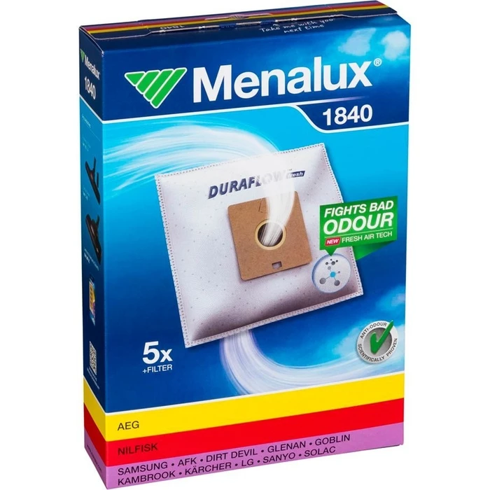 Σακούλες για Ηλεκτρική Σκούπα Menalux 1840