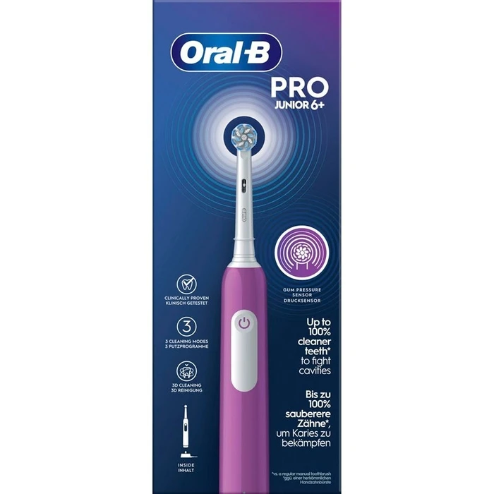 Ηλεκτρική Οδοντόβουρτσα Oral-B Junior Base Purple