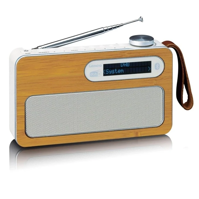 Φορητό Ραδιόφωνο Lenco PDR-040EF bamboo