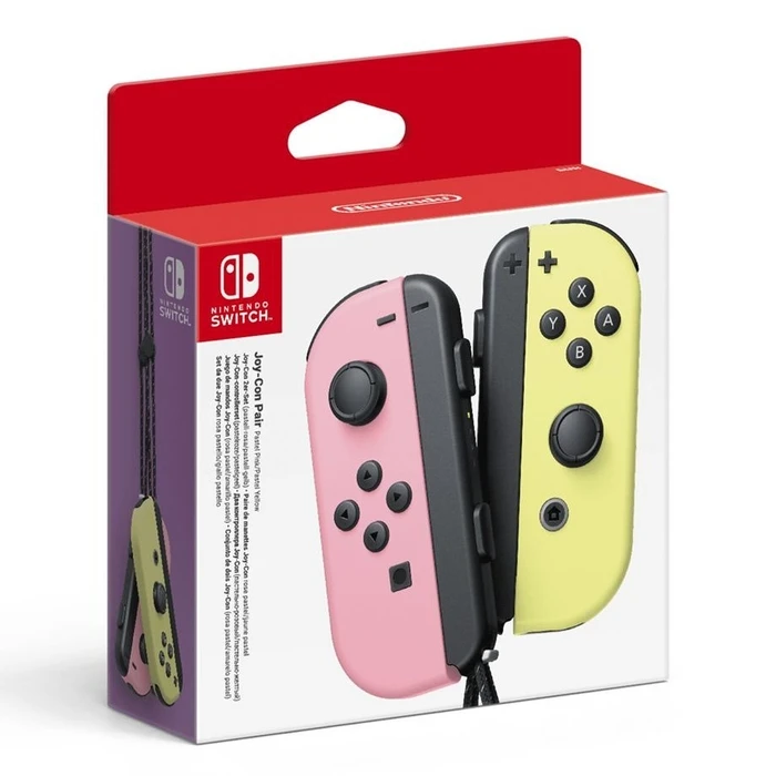 Gamepad Nintendo Joy-Con Set of 2 pastel pink and pastel yellow